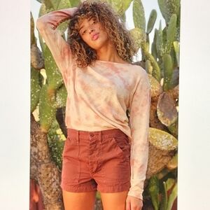 AMO tie dye long sleeve shirt
